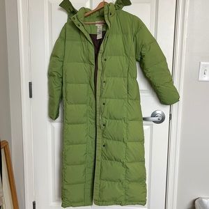 L.L. Bean Green Parka